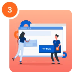 IndiConnect Payment Button Step 3 – Set your button title, type, and styling